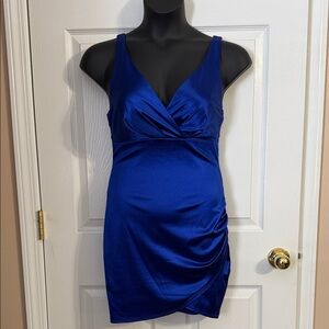 Elegant Royal Blue Dress